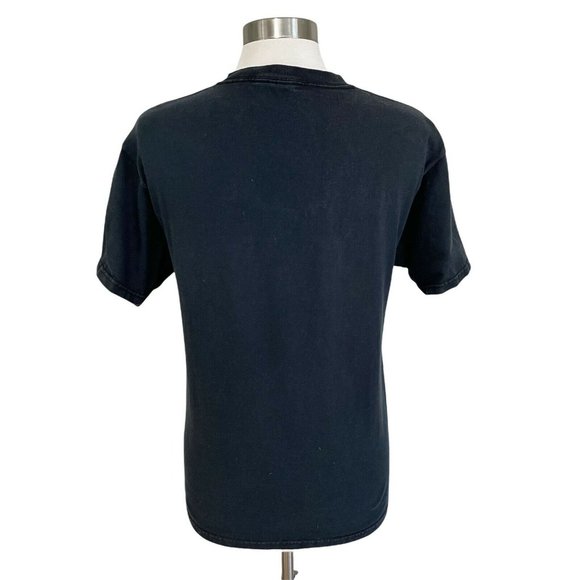 Vintage Mortal Kombat MEDIUM Logo Short Sleeve Cotton TShirt Adult Black Jerzees - Picture 3 of 8